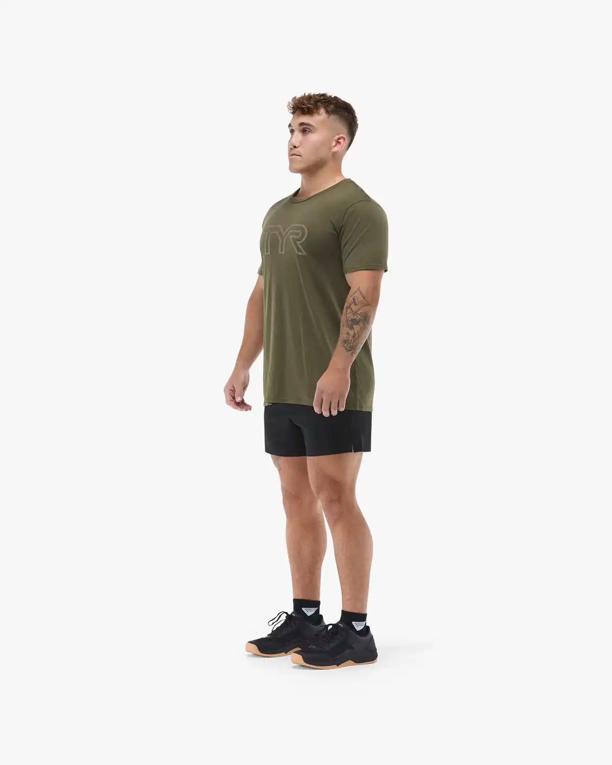 Unisex Ultrasoft Lightweight Tech Tee - Big Logo | TYR Signature