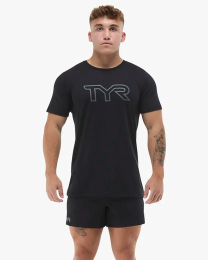 Unisex Ultrasoft Lightweight Tech Tee - Big Logo | TYR Signature