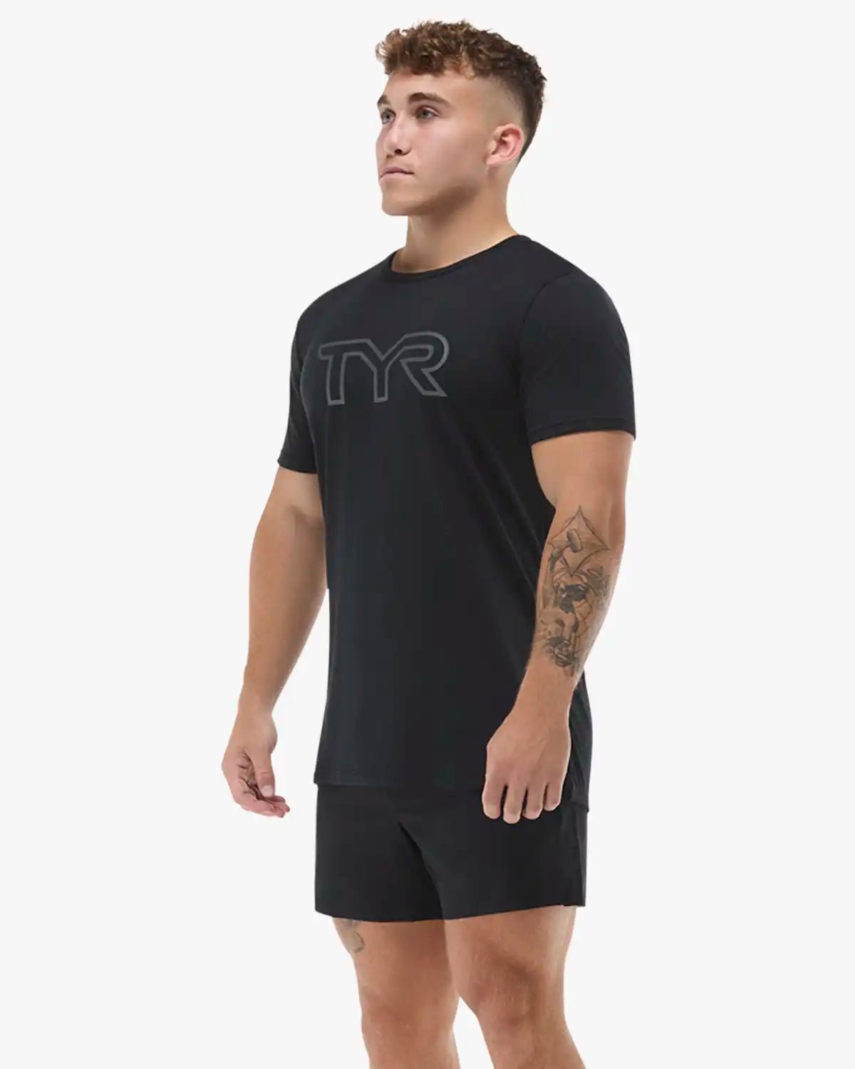 Unisex Ultrasoft Lightweight Tech Tee - Big Logo | TYR Signature