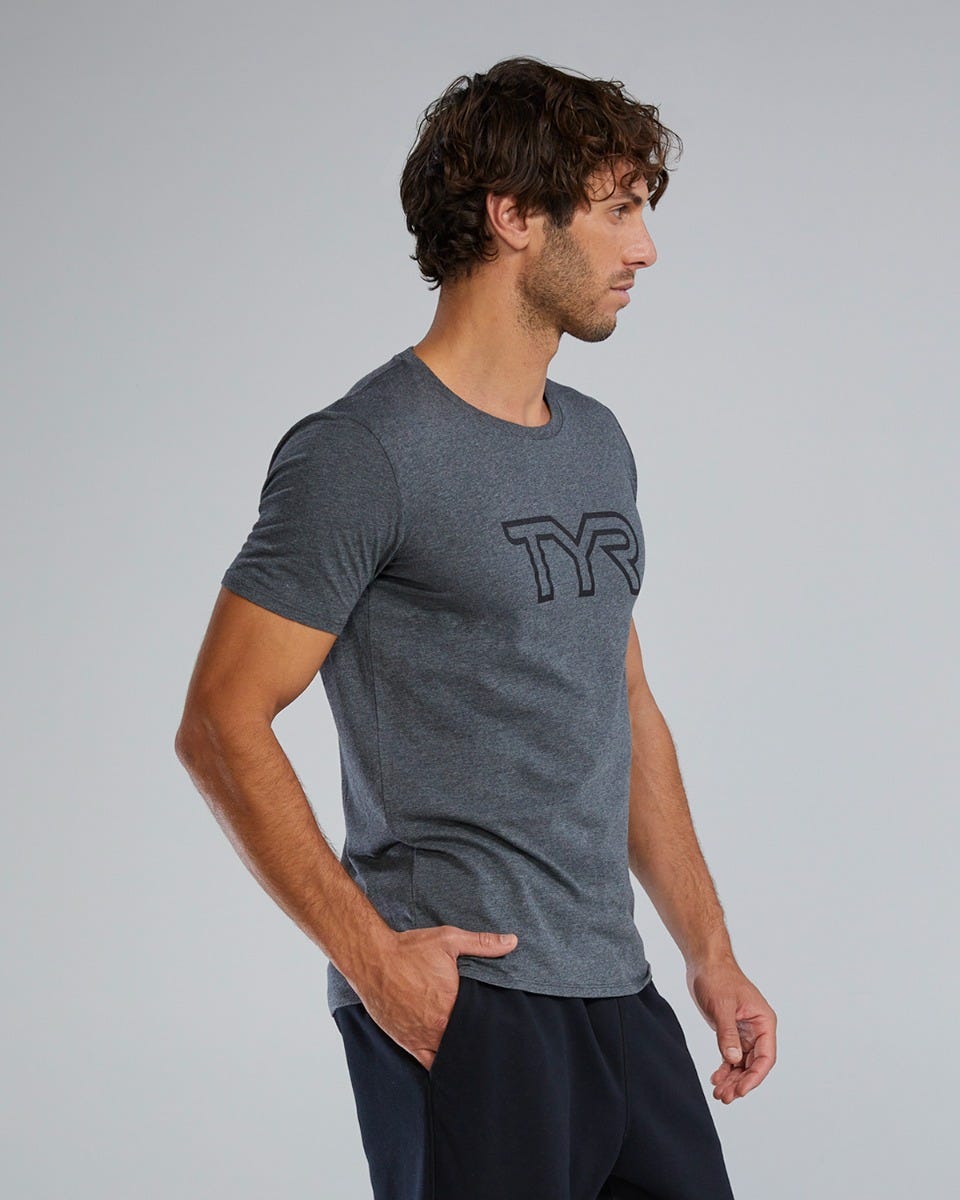Unisex Ultrasoft Lightweight Tech Tee - Big Logo | TYR Signature