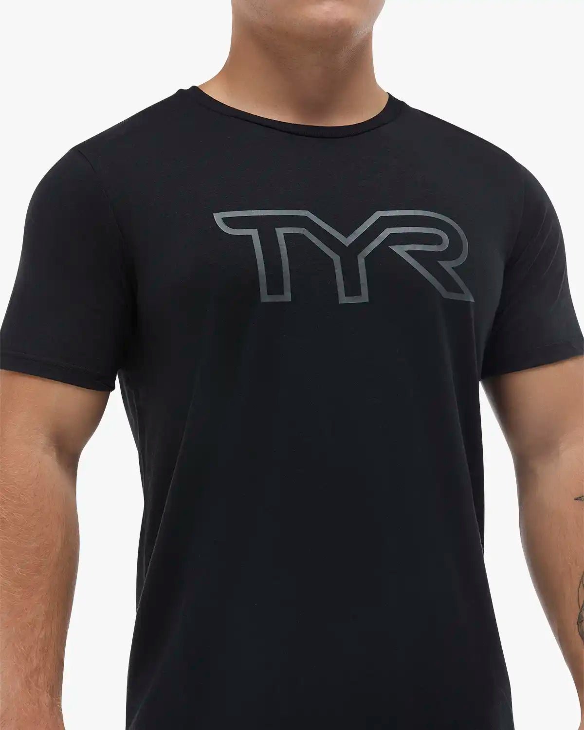 Unisex Ultrasoft Lightweight Tech Tee - Big Logo | TYR Signature