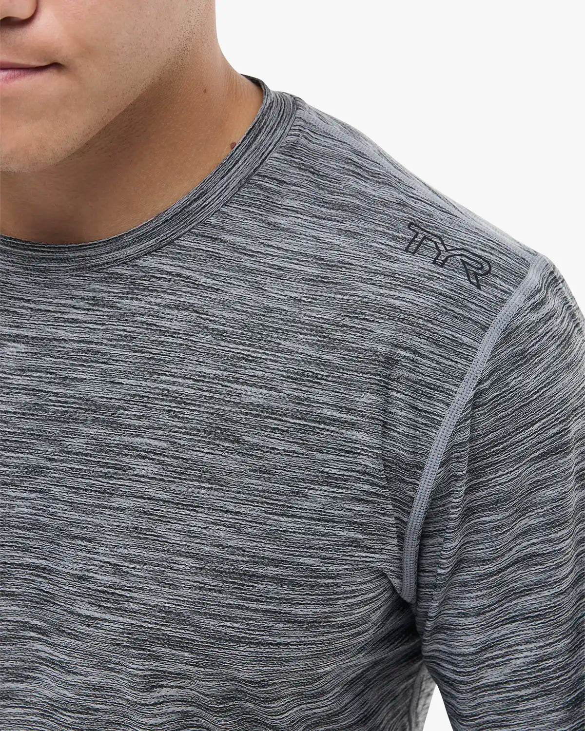 Airtec™ Men's Long Sleeve Tee - Solid | TYR Classic