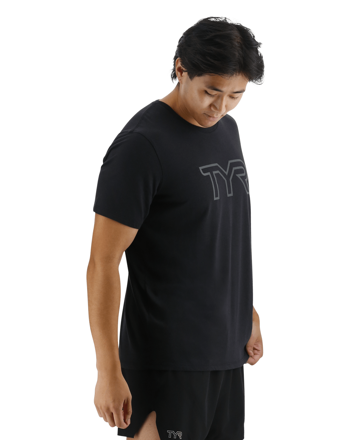 UltraSoft Men's Big Logo Tri-Blend Tech Tee | TYR Signature
