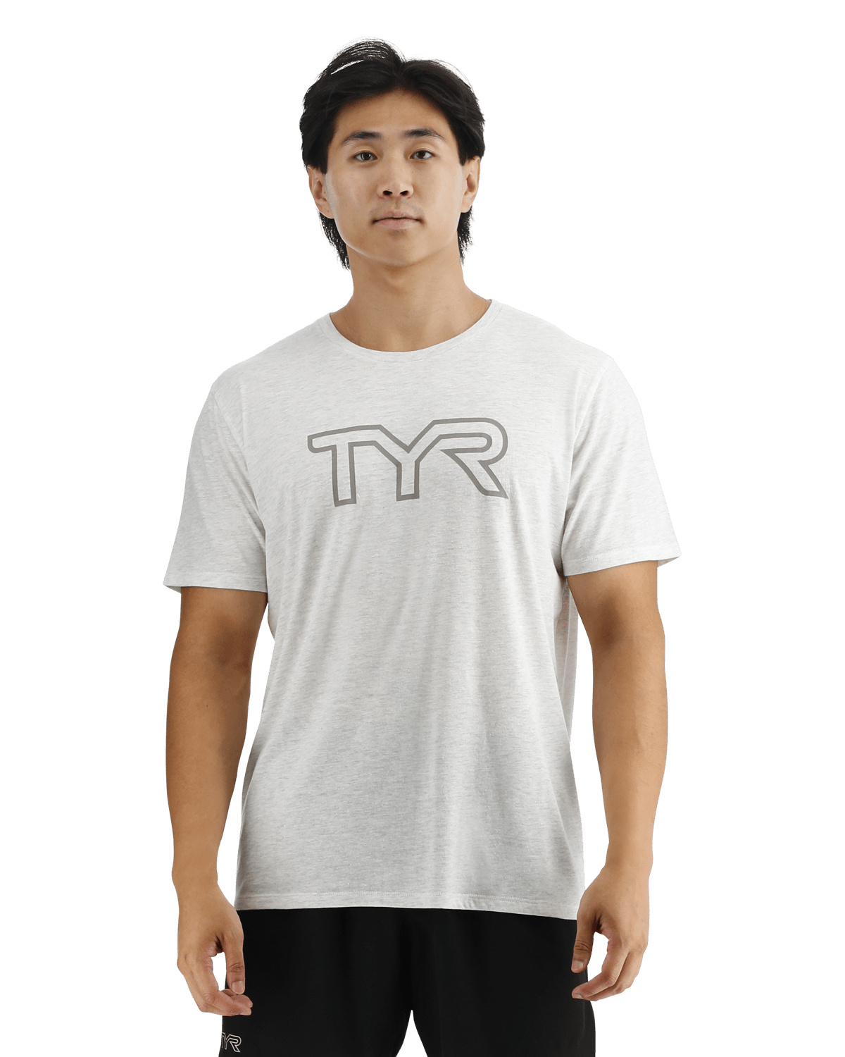 UltraSoft Men's Big Logo Tri-Blend Tech Tee | TYR Popular