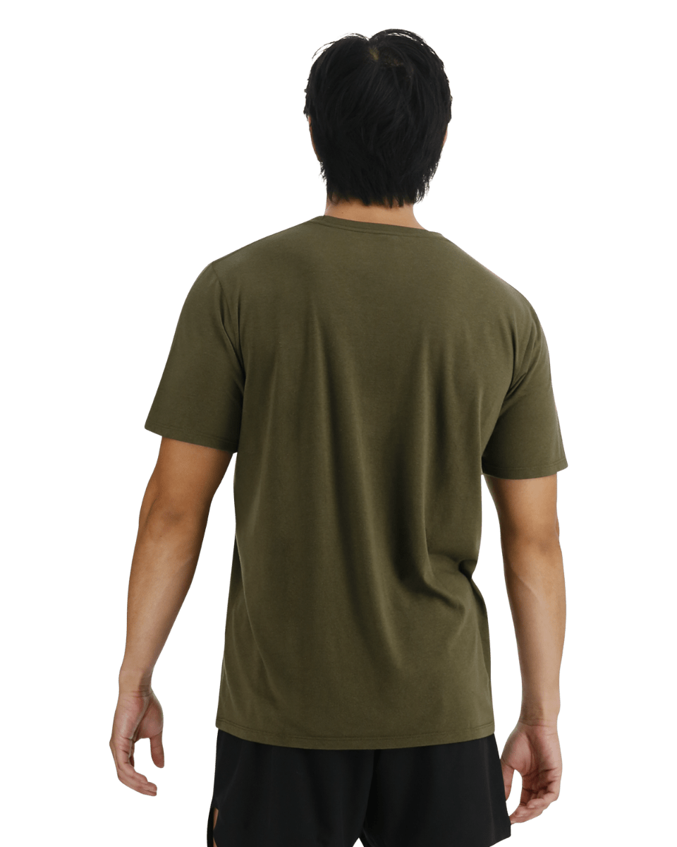 UltraSoft Men's Big Logo Tri-Blend Tech Tee | TYR Popular