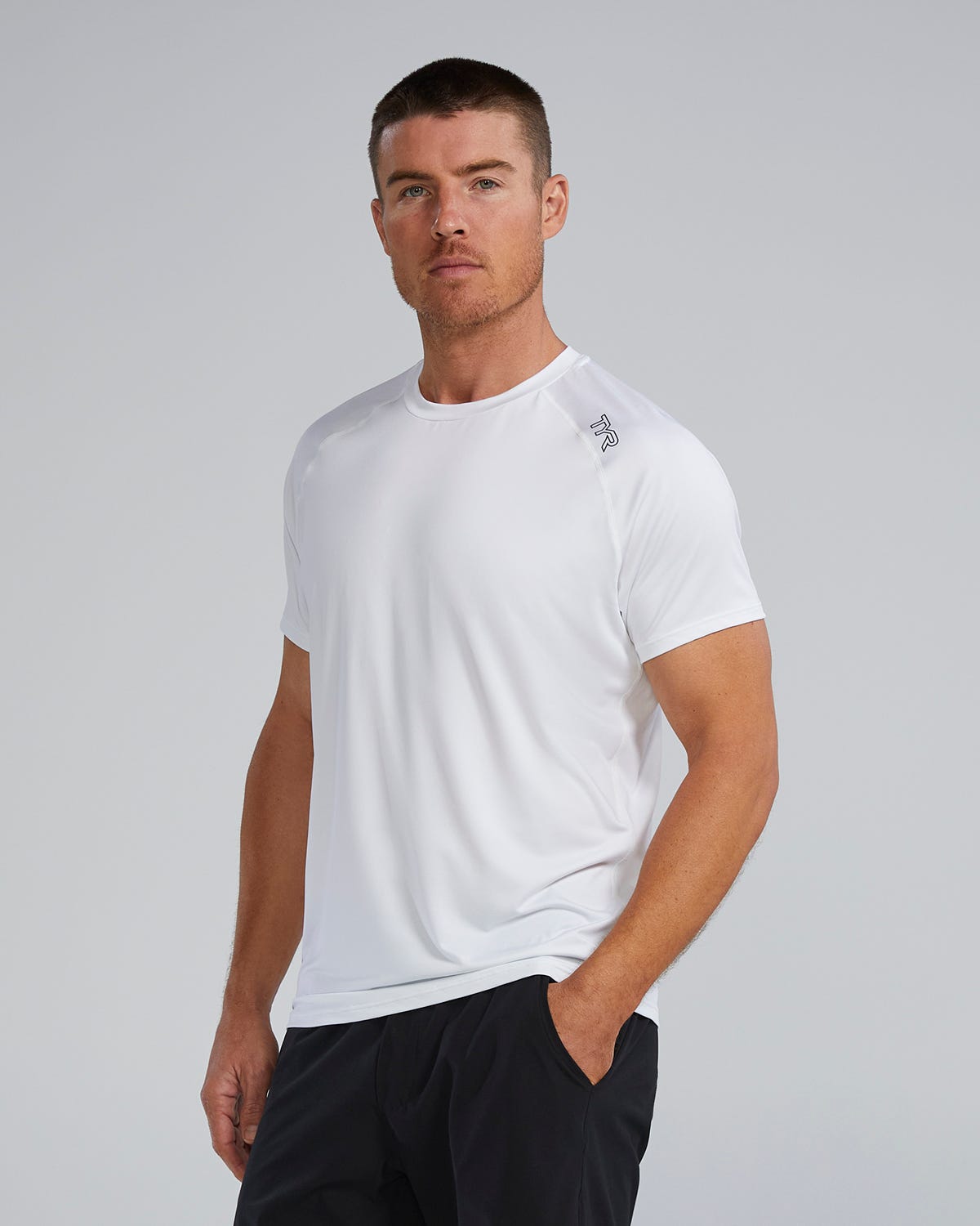 ClimaDry™ Men's Raglan Tech Tee - Solid / Heather | TYR Trending