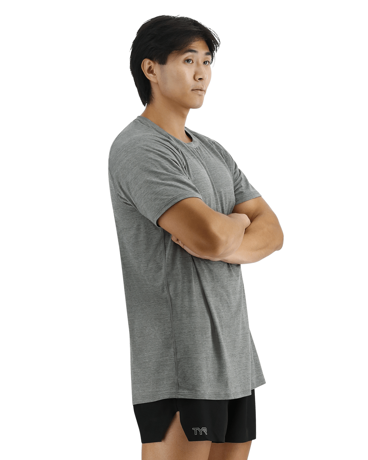 ClimaDry™ Men's Raglan Tech Tee - Solid / Heather | TYR Trending