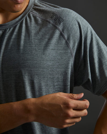 ClimaDry™ Men's Raglan Tech Tee - Solid / Heather | TYR Trending