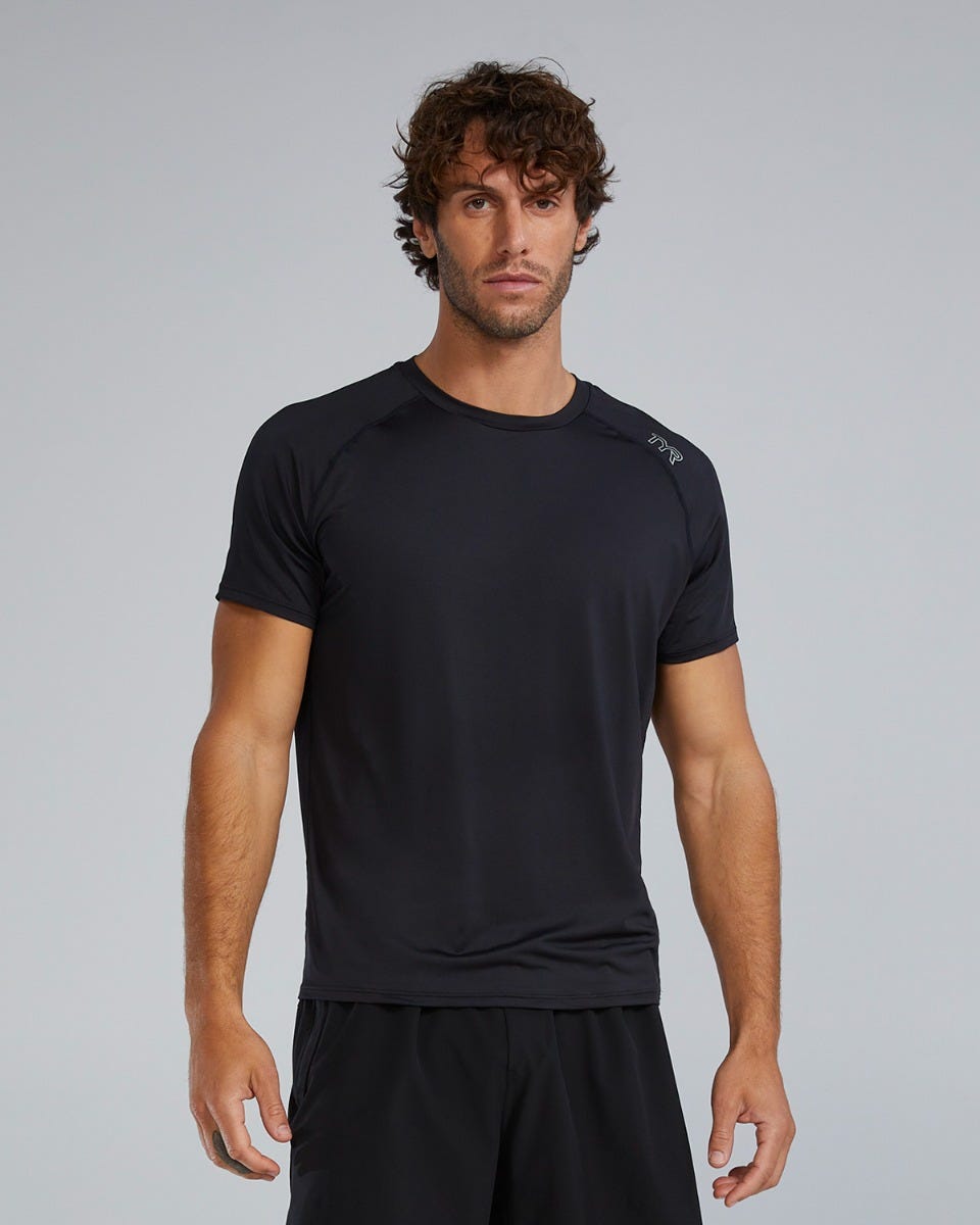 ClimaDry™ Men's Raglan Tech Tee - Solid / Heather | TYR Trending