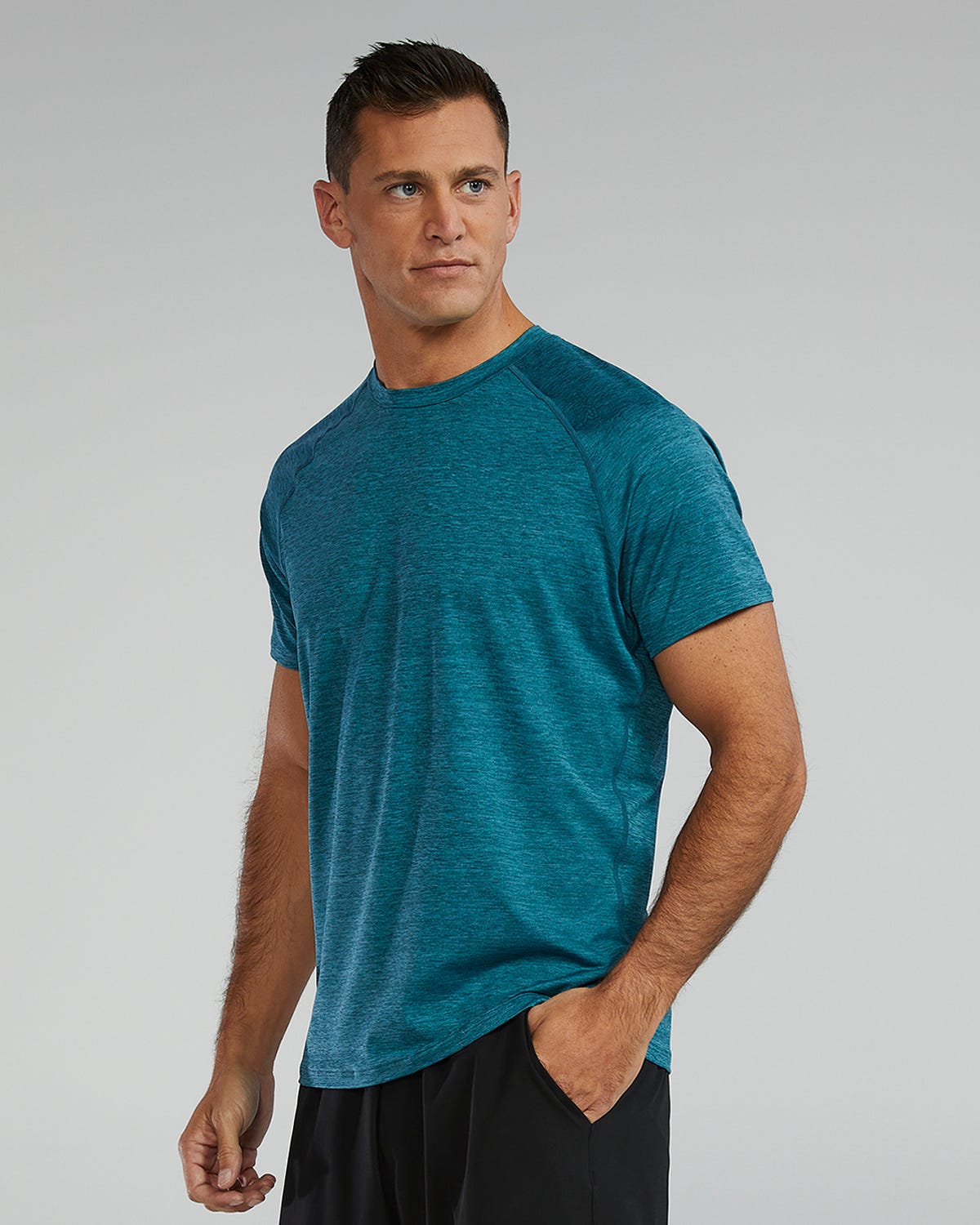ClimaDry™ Men's Raglan Tech Tee - Solid / Heather | TYR Trending