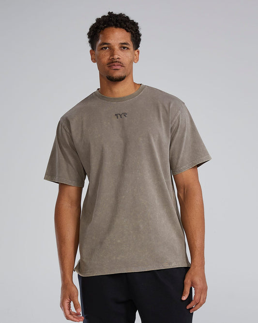 Unisex Garment-Dyed Oversized Tee | TYR Best Seller