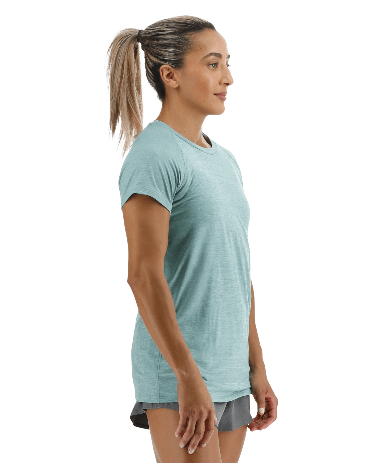 ClimaDry™ Women's Raglan Tee - Solid / Heather | TYR Recommended