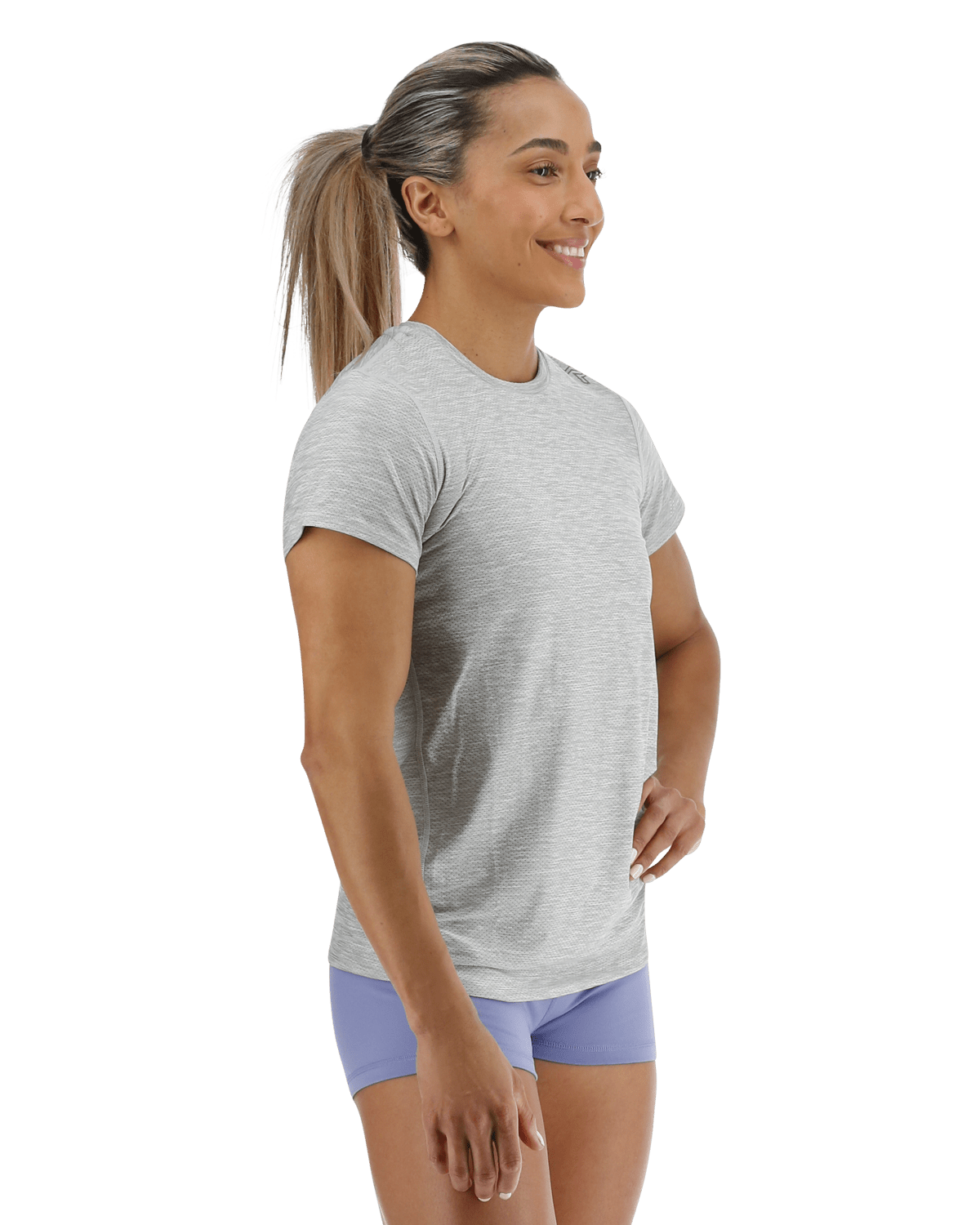 Airtec™ Women's Short Sleeve Tee - Solid | TYR Exclusive