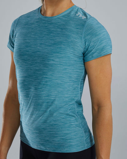 Airtec™ Women's Short Sleeve Tee - Solid | TYR Exclusive
