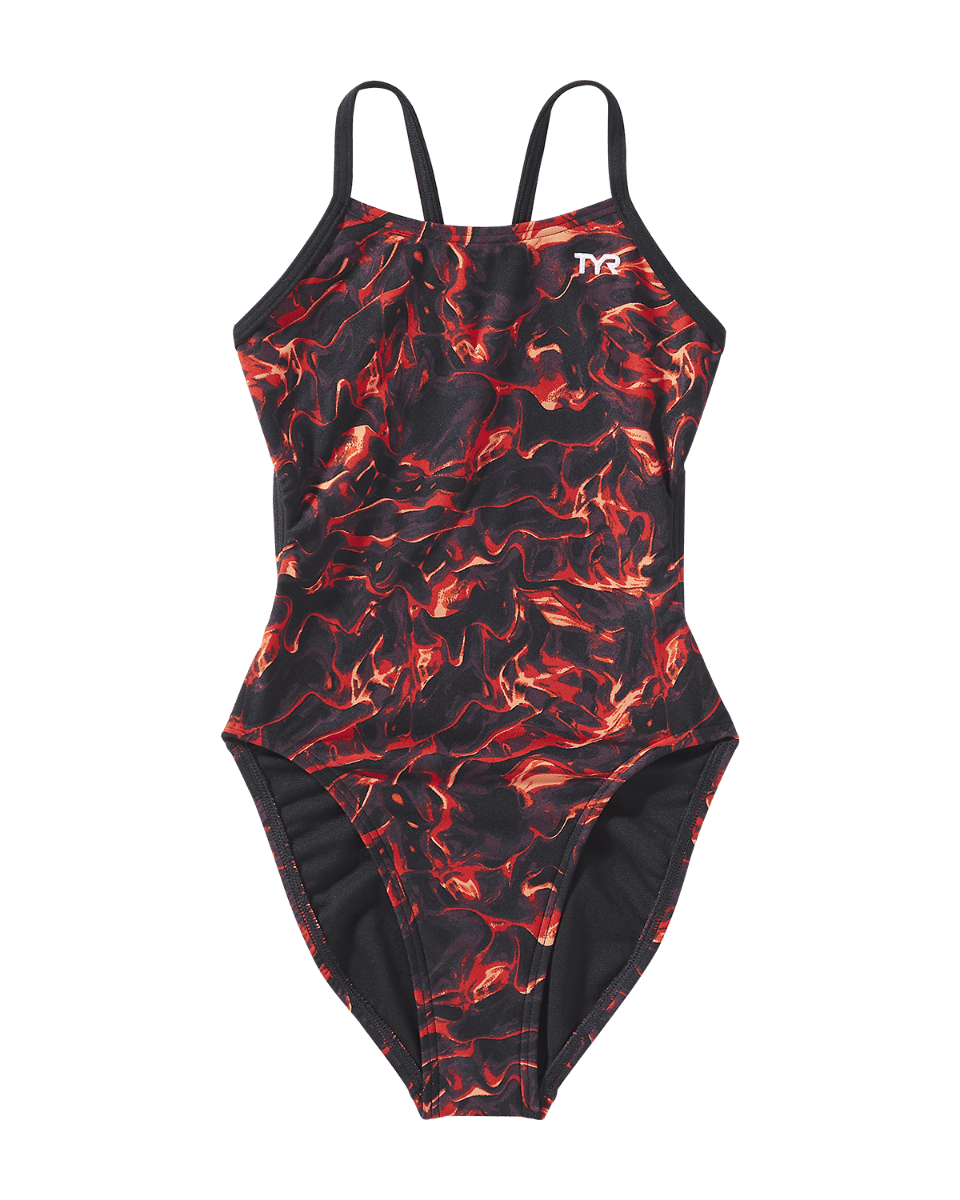 Durafast Elite® Girl's Cutoutfit Swimsuit - Energia | TYR Trending
