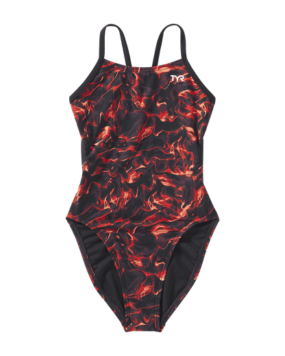 Durafast Elite® Girl's Cutoutfit Swimsuit - Energia | TYR Trending