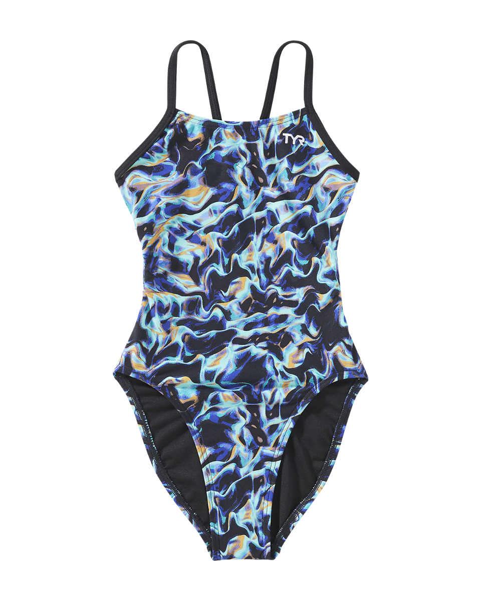 Durafast Elite® Girl's Cutoutfit Swimsuit - Energia | TYR Trending