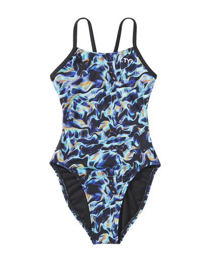 Durafast Elite® Girl's Cutoutfit Swimsuit - Energia | TYR Trending