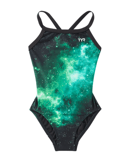 Durafast Elite® Girl's Diamondfit Swimsuit - Starborne | TYR Best Seller
