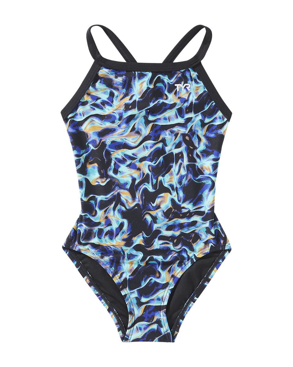 Durafast Elite® Girl's Diamondfit Swimsuit - Energia | TYR Exclusive