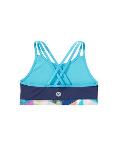 Durafast Lite® Girl's Olivia Top - Jigsaw | TYR Classic