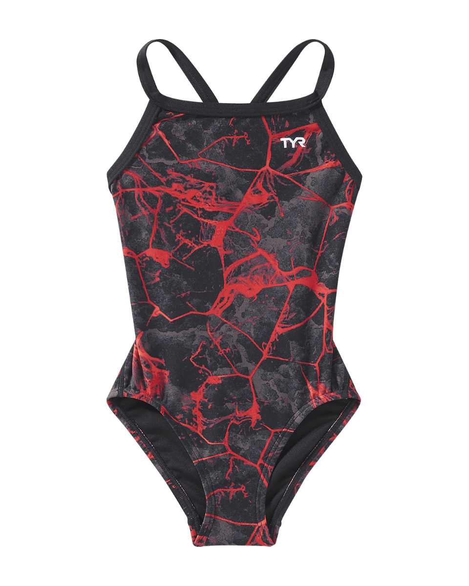 Durafast Elite® Girl's Diamondfit Swimsuit - Synapse | TYR Trending