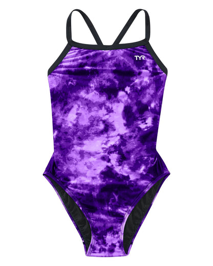 Youth Girl's Durafast Lite DiamondFit - Miasma | TYR Trending