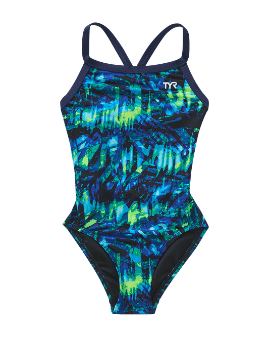 Youth Girl's Durafast Lite DiamondFit - Seismo | TYR Recommended