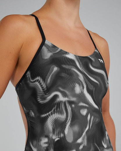 Durafast Elite® Women's Cutoutfit Swimsuit - Waveform | TYR Trending