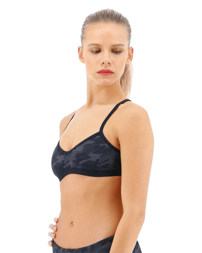 Durafast Elite® Women's MojaveTieback Top - Blackout Camo | TYR Exclusive